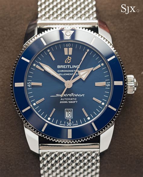 breitling superocean heritage 46 blau|breitling superocean heritage 46 review.